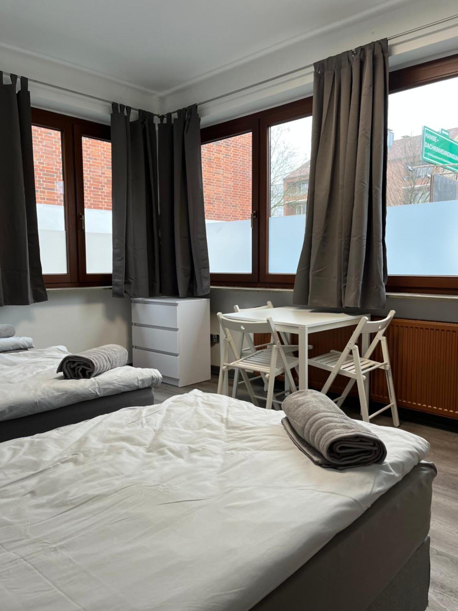 @Home Zimmervermietung Hamburg-Harburg Exteriör bild