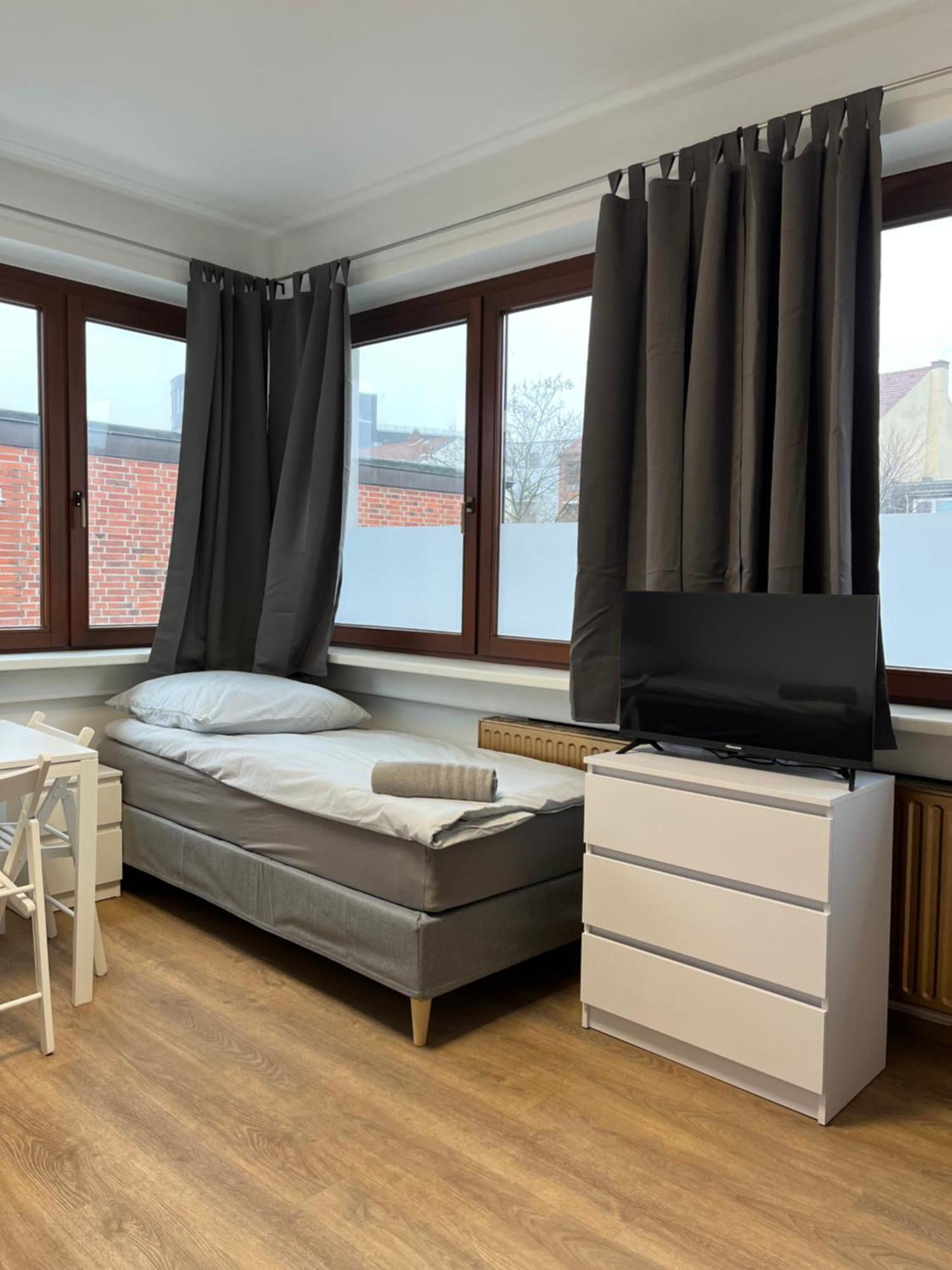 @Home Zimmervermietung Hamburg-Harburg Exteriör bild