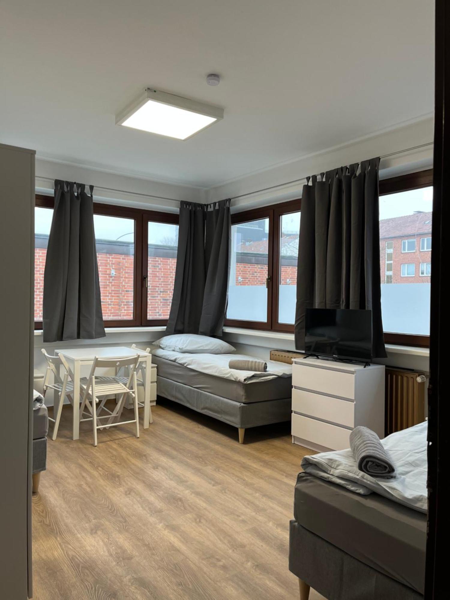 @Home Zimmervermietung Hamburg-Harburg Exteriör bild